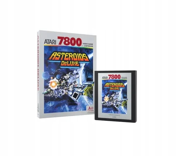 Asteroids Deluxe (Atari 7800+) – a classic arcade game,