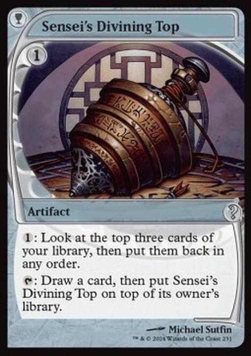 Magic: The Gathering Senseis Divining Top