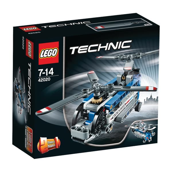 LEGO 42020 Technic – Twin-rotor Helicopter (damaged box)