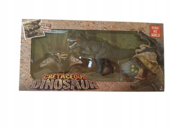 Dinosaurs set: 2 figurines + a nest