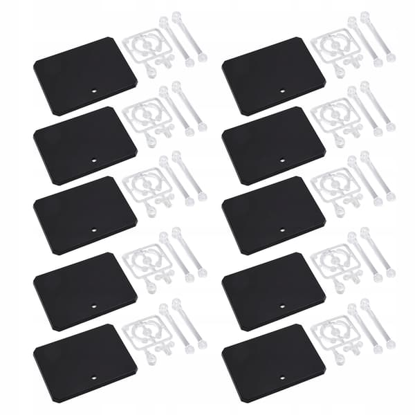 Mounting bracket for figurines, flexible mounting stand for doll models with