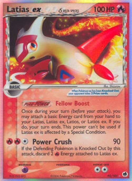 Pokemon Latias ex δ Delta Species