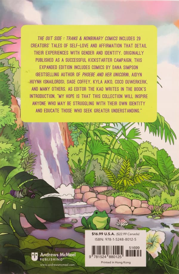 OUT SIDE TRANS+NONBINARY COMICS – David Daneman (BOOK)