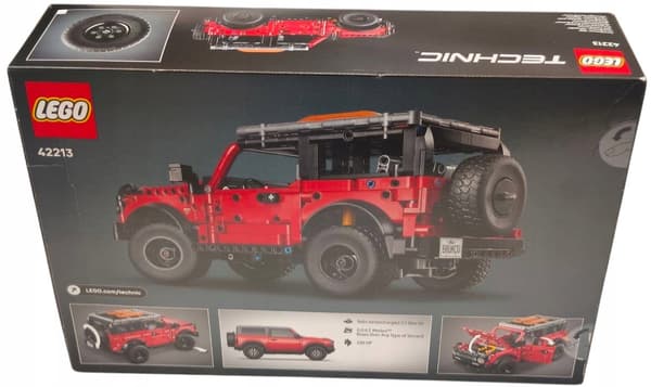 LEGO Technic Ford Bronco SUV Building Set, 943 pieces (42213) – Outlet