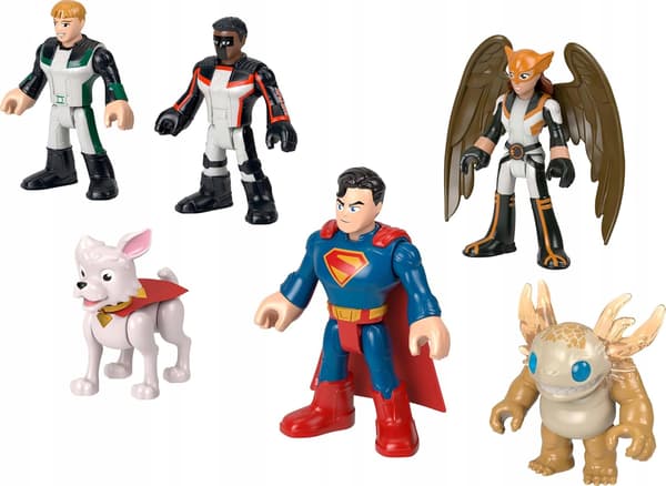 Imaginext Superman Justice League Krypto JDL09 Figures Set