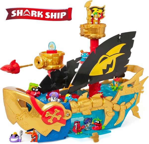 MagicBox – PIRATIX Shark Ship – Shark Ship – set with a figure