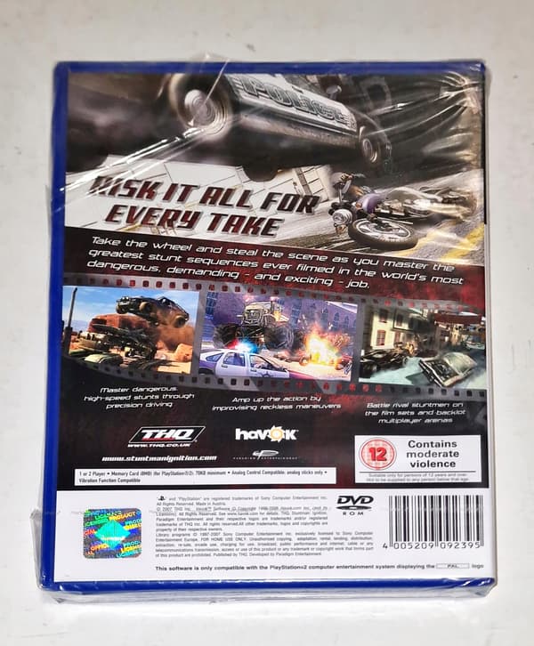 Stuntman Ignition PS2 game – NEW – SEALED –