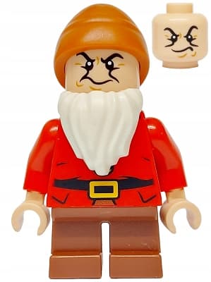 Lego dis156 Disney Grumpy the Dwarf Figurine, 1 piece, N