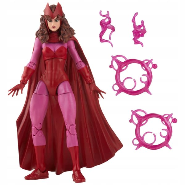 Scarlet Witch figurine from the Marvel Legends (Retro) range