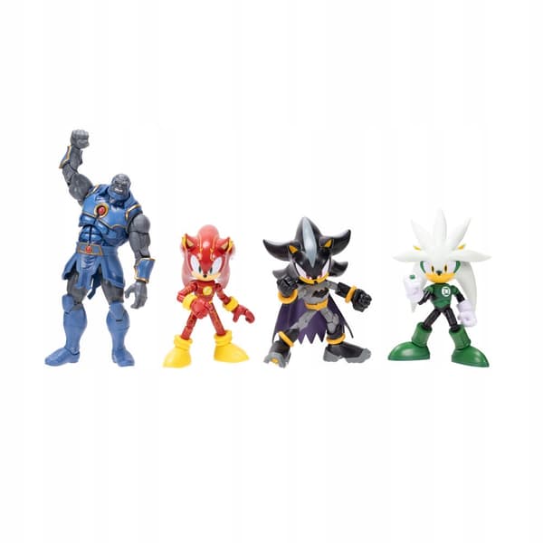 DC Comics figure set: Sonic the Hedgehog, 4 pieces, 12 cm