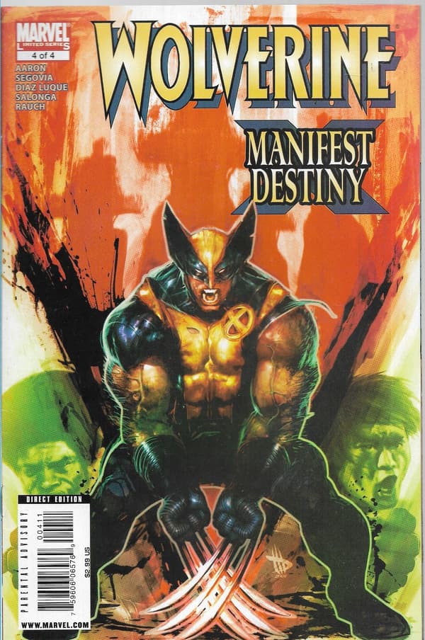 Marvel Wolverine: Manifest Destiny Comics 1–4/2008 (in English) – Complete Set