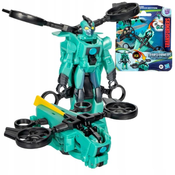 TRANSFORMERS EARTHSPARK AUTOBOT ROBOT FIGURINE CHAOS TERRAN SPITFIRE