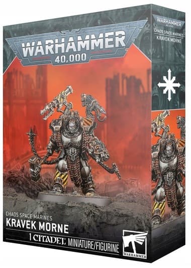 WARHAMMER 40K – CHAOS SPACE MARINES KRAVEK MORNE