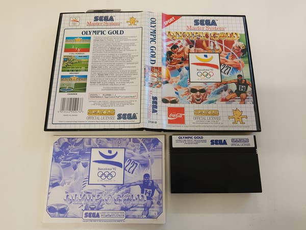 OLYMPIC GOLD MASTER SYSTEM ENG SEGA