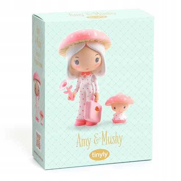 Djeco collectable dolls: Amy & Mushy figurines