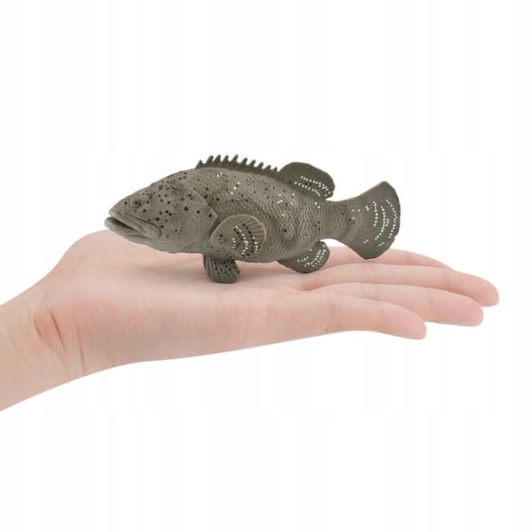 Grouper toy figures Educational figurines Desk decoration for