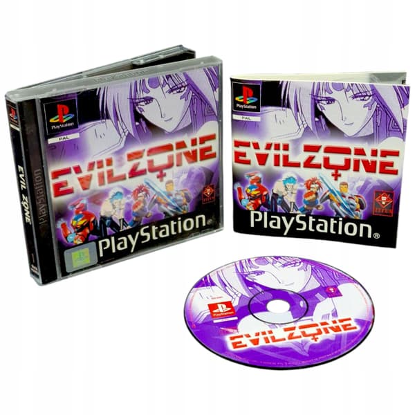 Evil Zone / Evilzone game for PlayStation (PSX, PS1) complete set