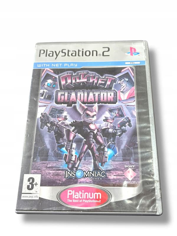Ratchet & Clank: Gladiator for PlayStation 2 (PS2) – boxed