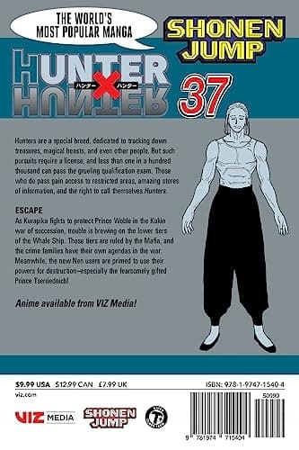 HUNTER X HUNTER VOL 37 - Yoshihiro Togashi [BOOK]