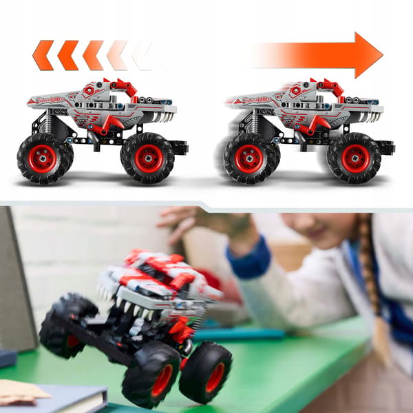 LEGO Technic Monster Jam ThunderROARus with pull-back mechanism 42200
