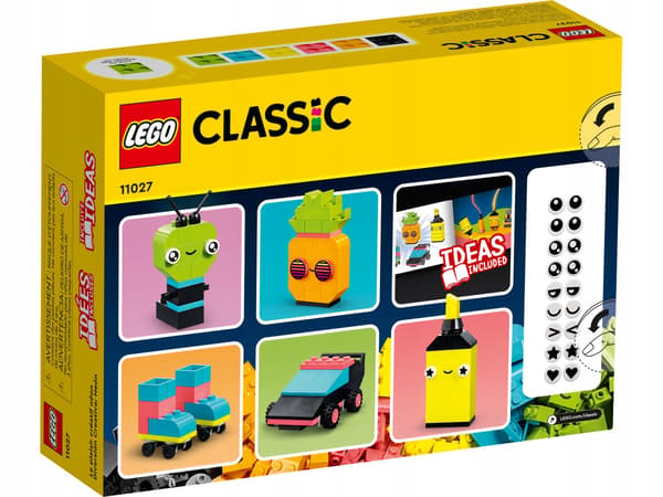 LEGO 11027 CLASSIC – CREATIVE FUN WITH NEON COLOURS