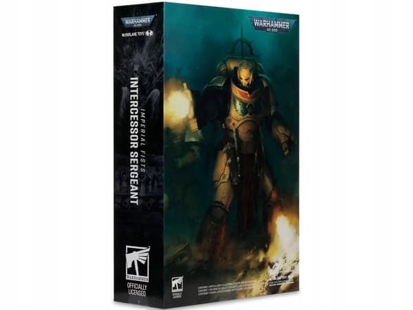 McFarlane Warhammer 40K action figure – Intercessor Sergeant (Gold Label)