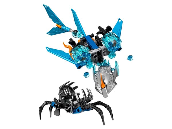 LEGO Bionicle 71302 Akida, the Water Creature + Instructions, Second-hand Bricks, Robot