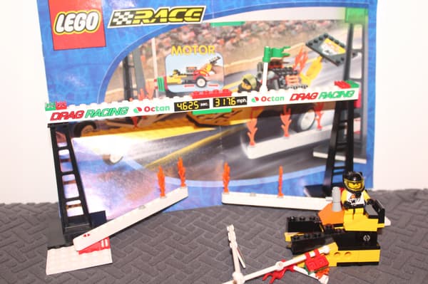 LEGO CITY TOWN 6616 INSTRUCTIONS: Rocket Dragster SET