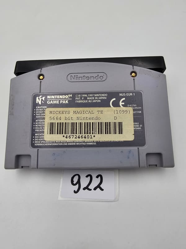 NINTENDO 64 MAGICAL TETRIS CHALLENGE ORIGINAL