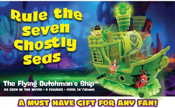 SpongeBob: The Flying Dutchman with 6 figures