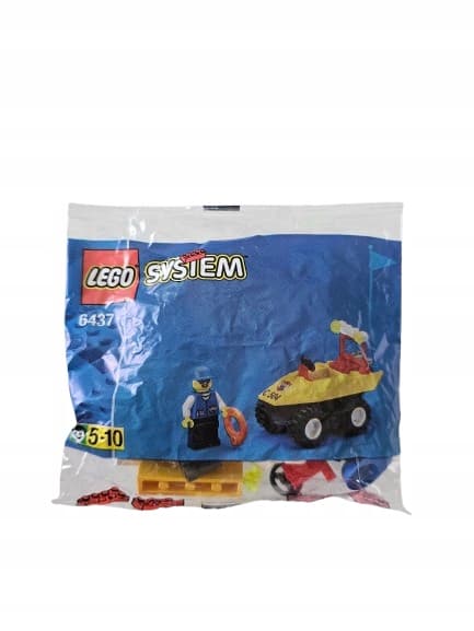 LEGO SYSTEM CITY TOWN 6437 NOTE: sachet only (unopened) 1999