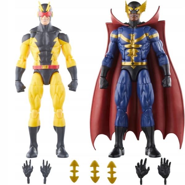 MARVEL LEGENDS SQUADRON SUPREME 2-PACK: MARVEL'S NIGHTHAWK + MARVEL'S BLUR