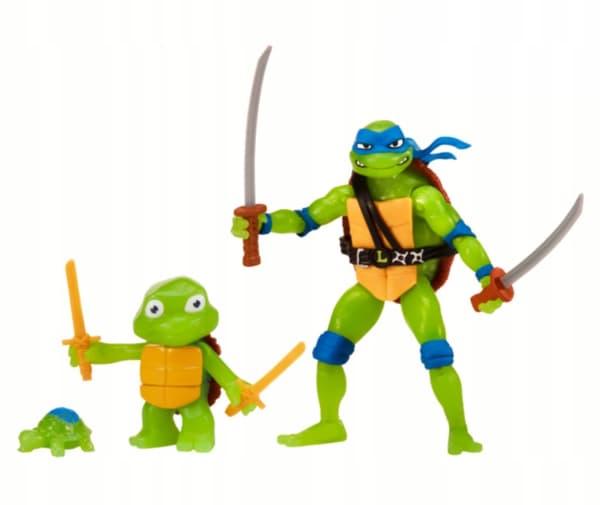 NINJA TURTLE FIGHTERS LEONARDO Figure Set – Evolution 3-pack