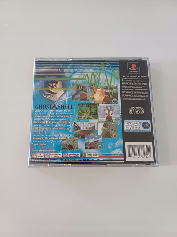Ghost in the Shell for PlayStation (PSX) – boxed version