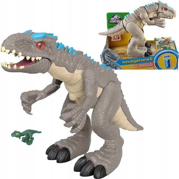 JURASSIC WORLD INDOMINUS REX DINOSAUR FIGURINE