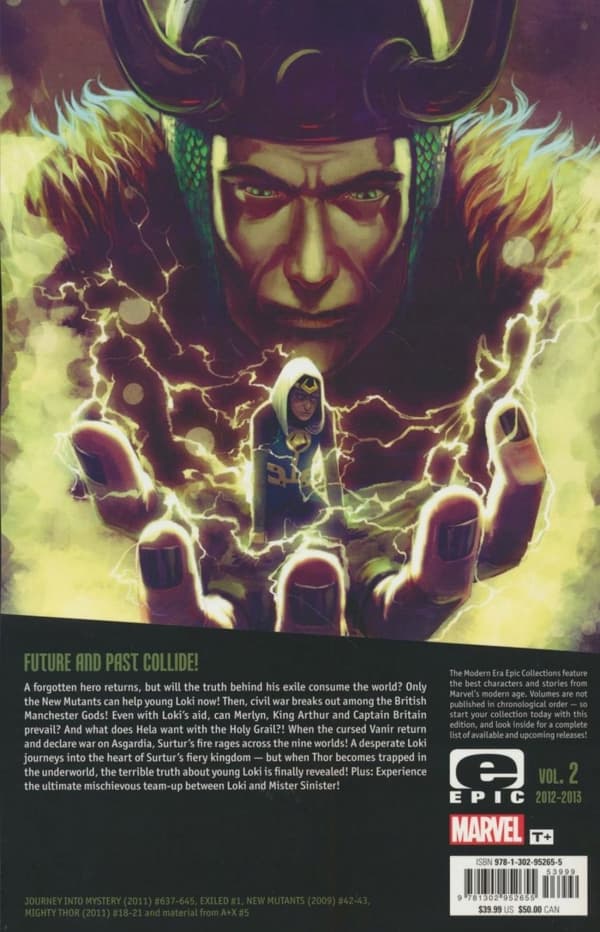 Loki: Modern Era Epic Collection – Everything Burns