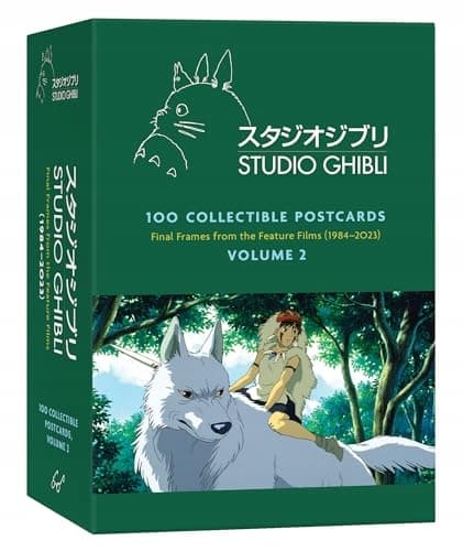 Chronicle Books Studio Ghibli: 100 Postcards, Volume 2: Final Frames from