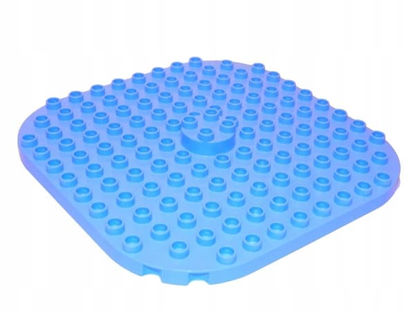 LS NEW LEGO DUPLO 12x12 PIN J TILE, BLUE