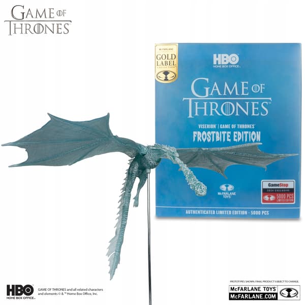 Game of Thrones Viserion Frostbite Edition Action Figure