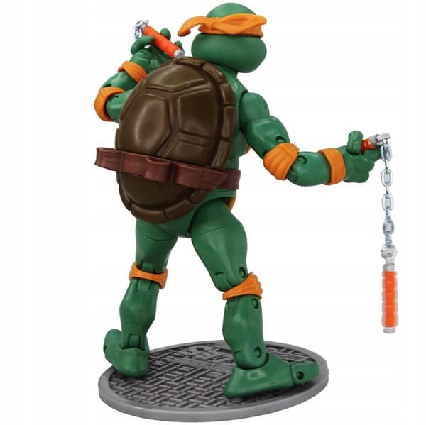 Playmates NINJA TURTLES Michelangelo Collectable Figure 34 Movable Joints