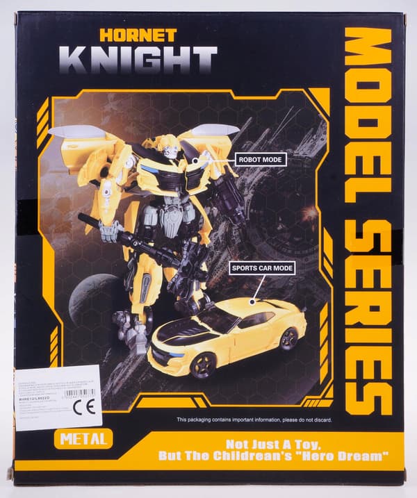 2-in-1 Bumblebee Robot Car, 20 cm, Autobot Transformation