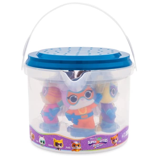 DISNEY Rubber Figures: SUPER CATS – Bitsy, Ginny, Sparks and Buddy