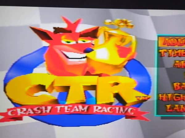 CTR CRASH TEAM RACING PSX game – READ THE DESCRIPTION!!!