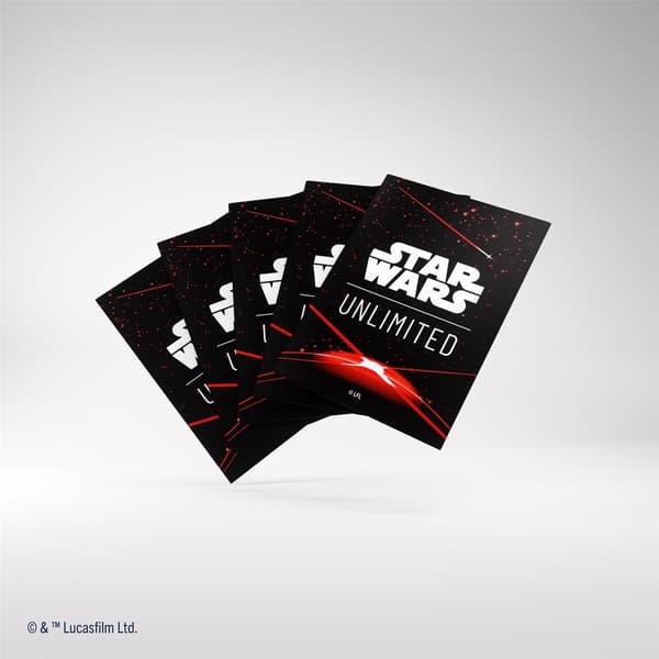 Gamegenic: Star Wars Unlimited – Double Sleeving Pack – Space Red