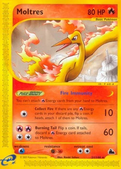 Pokemon TCG Moltres