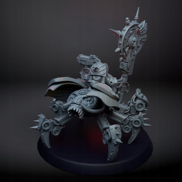 Fallen Mech |RatMan Forge| – Proxy model for board games/D&D/GURPS