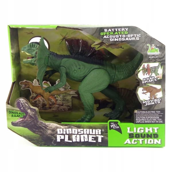 Dinosaur with Light and Sound Effects, Moving Parts, Interactive Gift