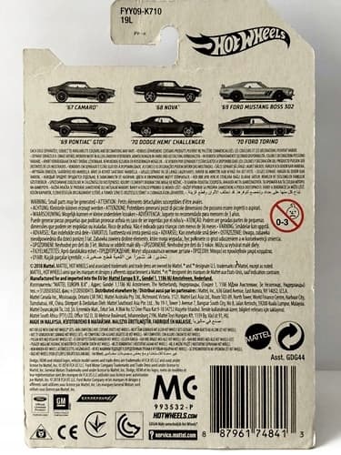 HOT WHEELS-68 NOVA (B14)
