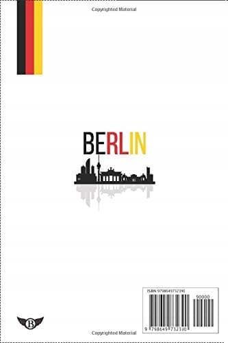 Berlin, Germany: I Love Berlin, Berlin Journal Notebook, Souvenir Diary