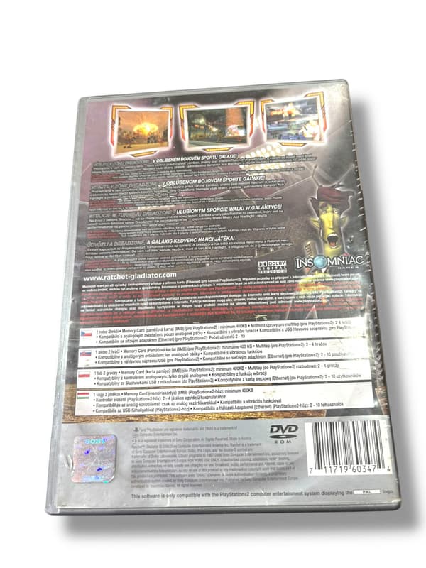 Ratchet & Clank: Gladiator for PlayStation 2 (PS2) – boxed